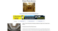 Desktop Screenshot of prisonphoneservice.net
